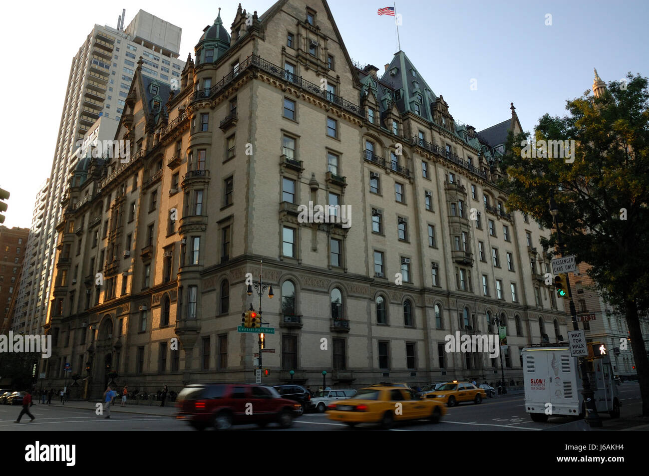 usa manhattan new york dakota building dakota-haus central park west luxus Stock Photo