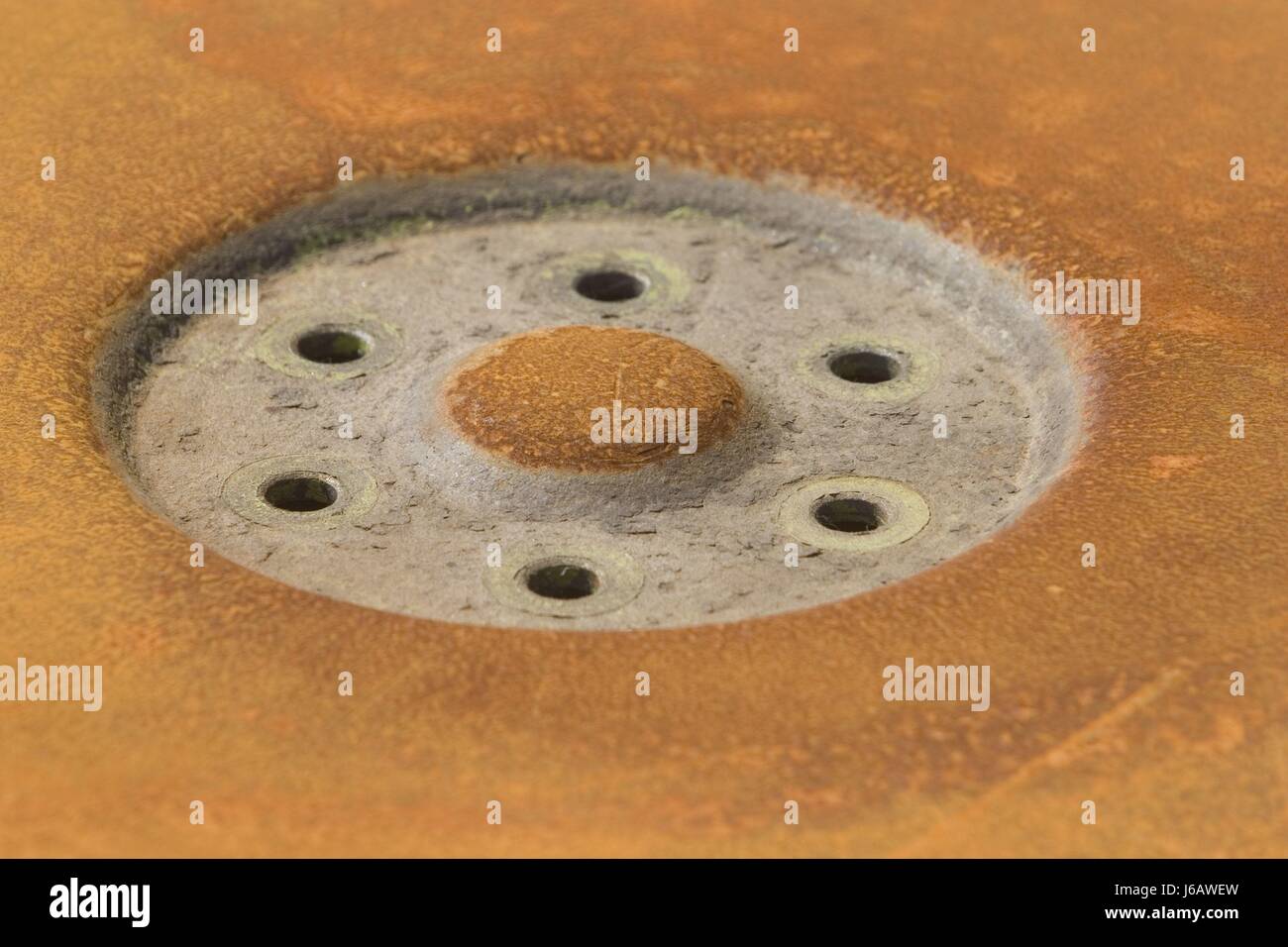 metal kitchen cuisine rust rusted wash basin surface drain draining