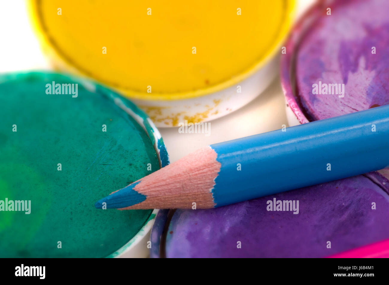 coloured colourful gorgeous multifarious richly coloured draw crayon pen style Stock Photo