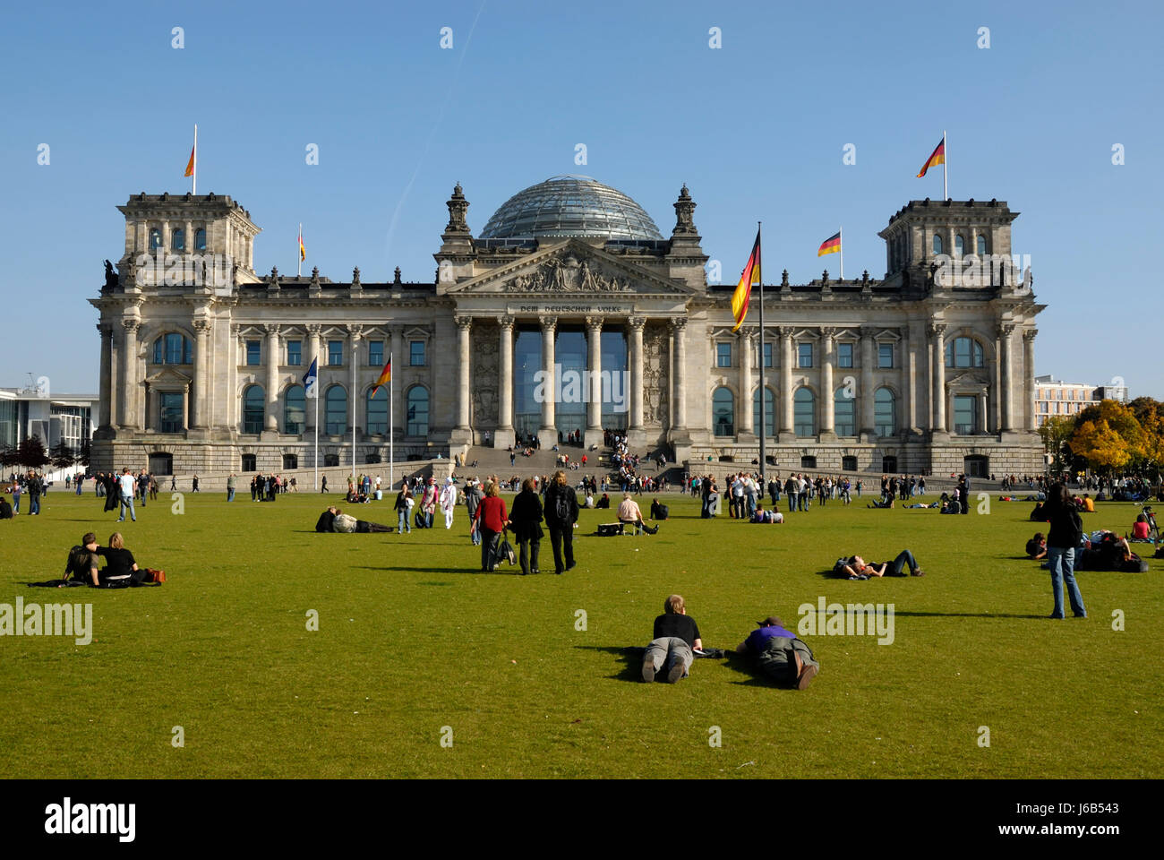 famous berlin germany german federal republic capital style of construction Stock Photo