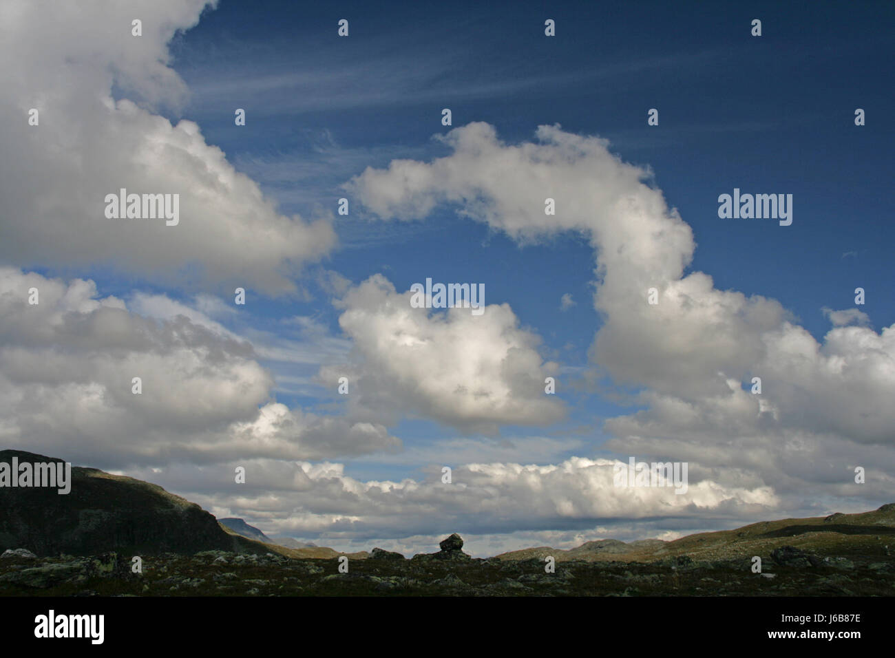 hill cloud width firmament sky scenery countryside nature weather blue hill Stock Photo Alamy