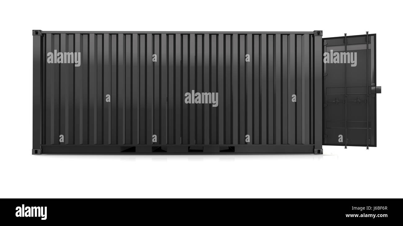 Container not shipping container Black and White Stock Photos & Images ...