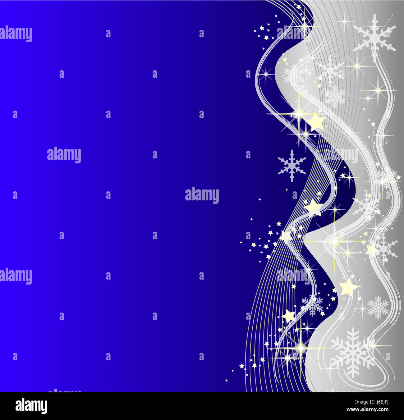 blue abstract christmas background Stock Photo - Alamy