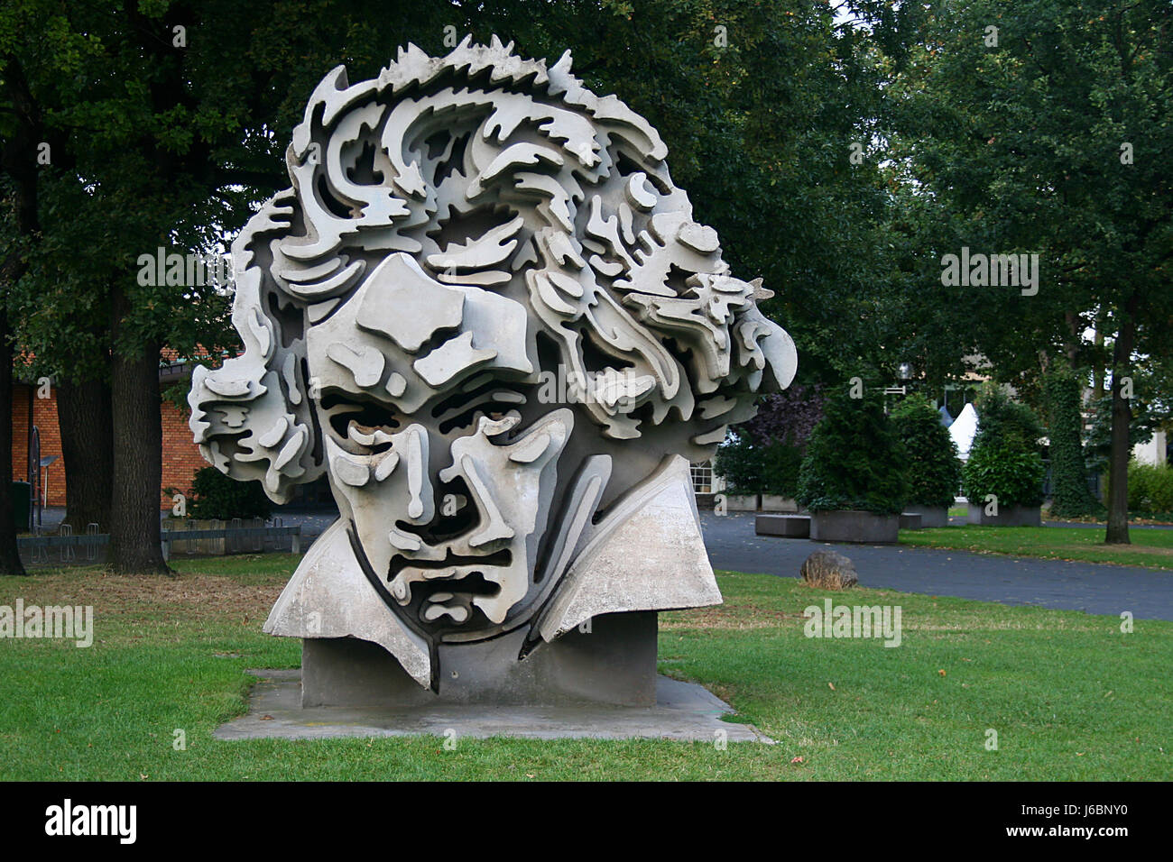 work of art sculpture concrete work of art portrait sculpture concrete