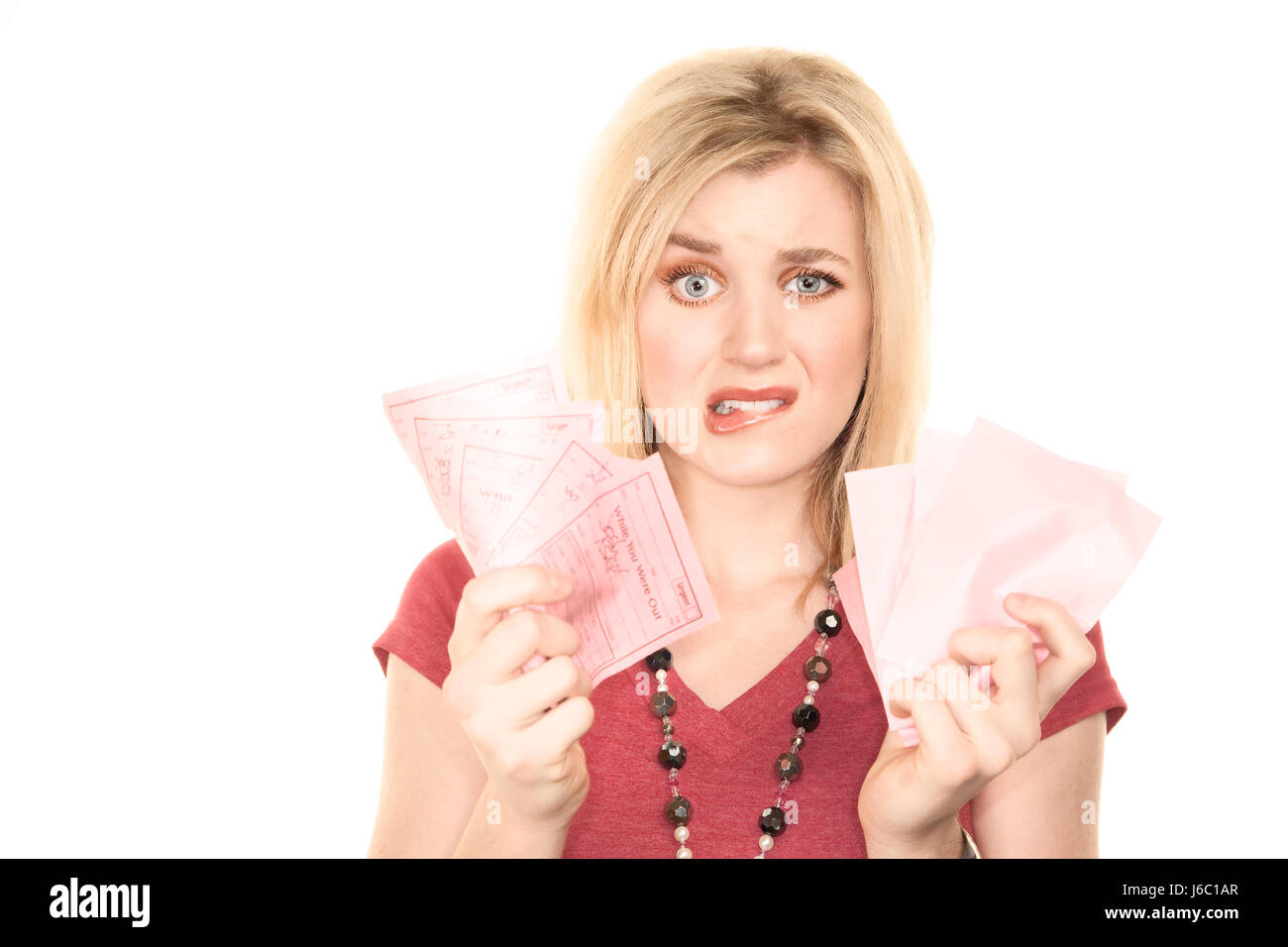 woman secretary female busy message sheet of paper paper girl girls