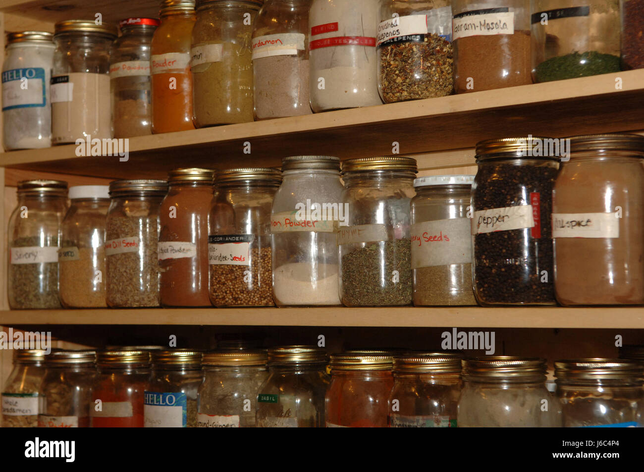 Spice Usa America Shelf Label Shelves Labels States Preserves