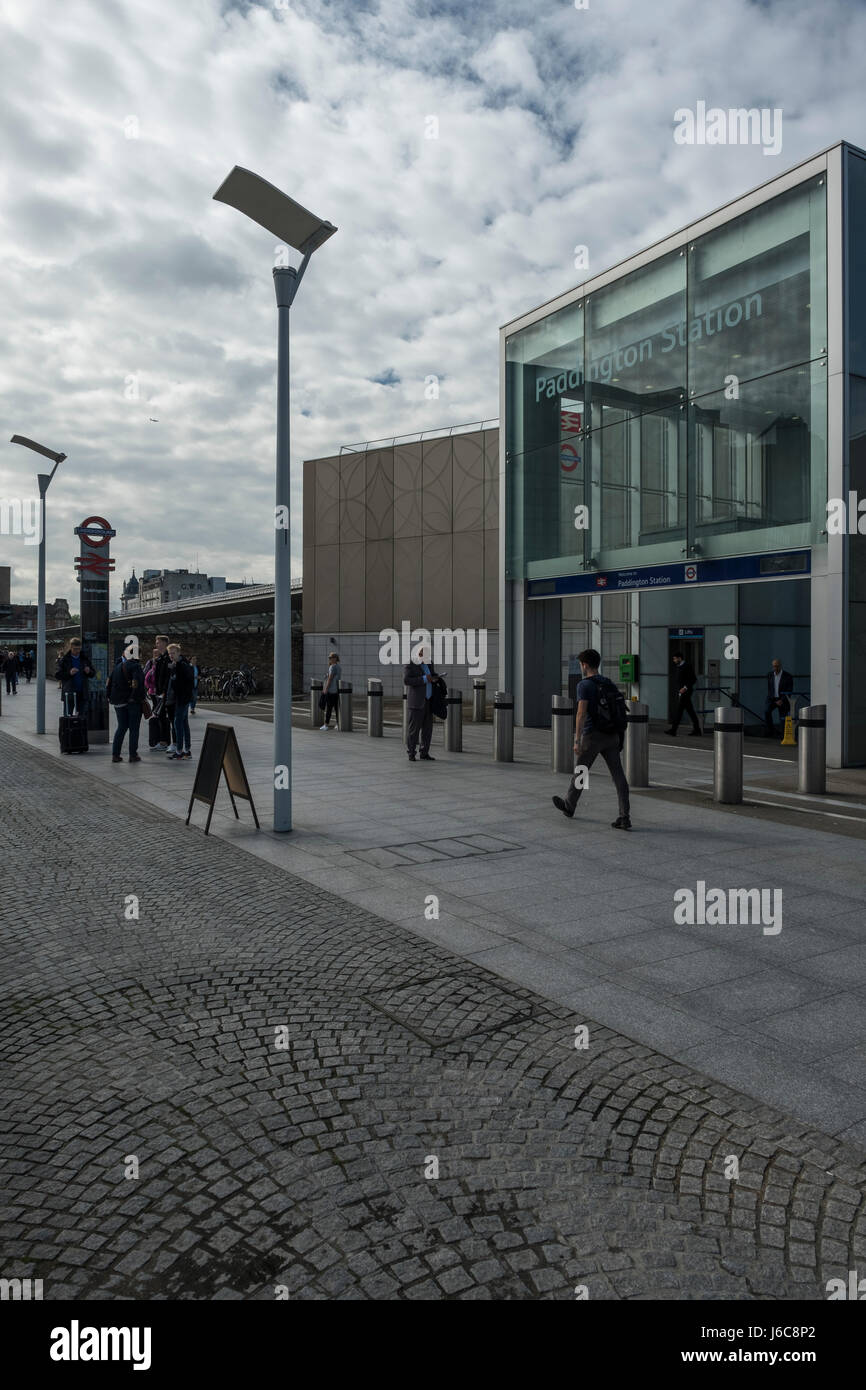 London paddington london underground station hires stock photography