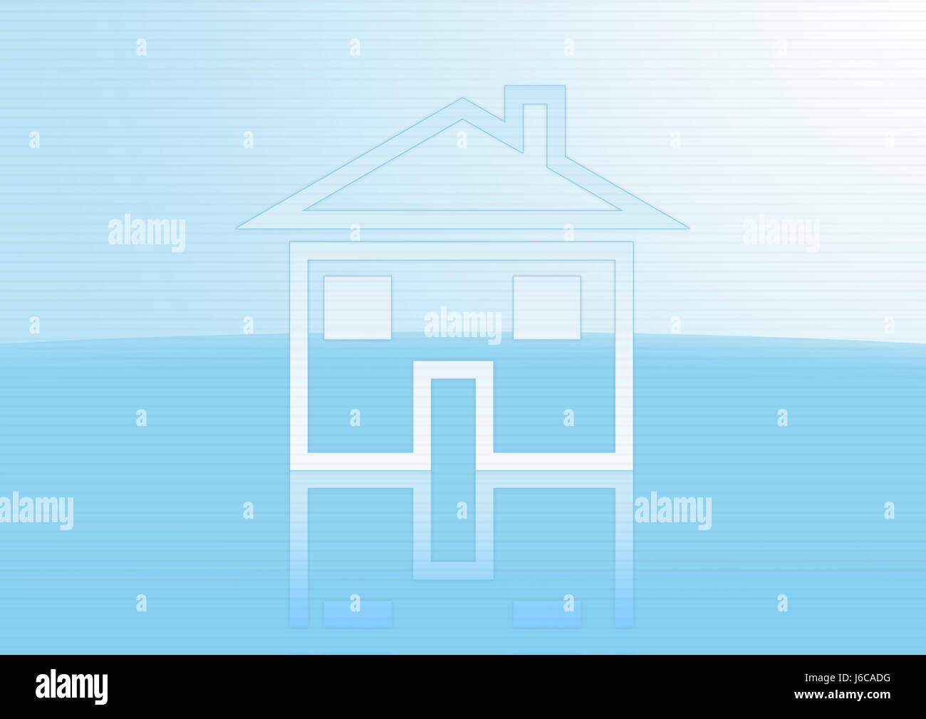 house building home blue house building illustration button icon estate ...