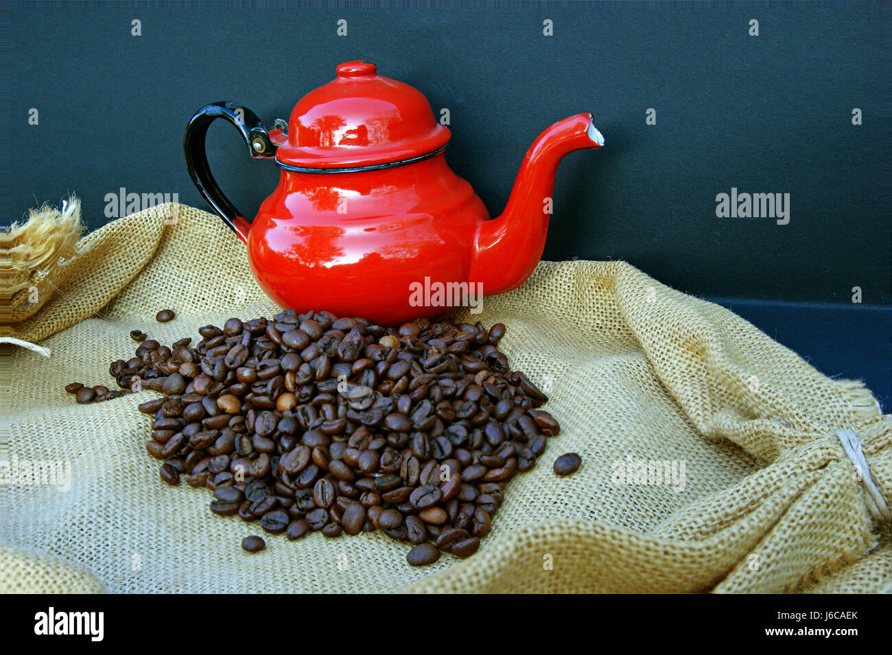 old coffee pot Stock Photo Alamy