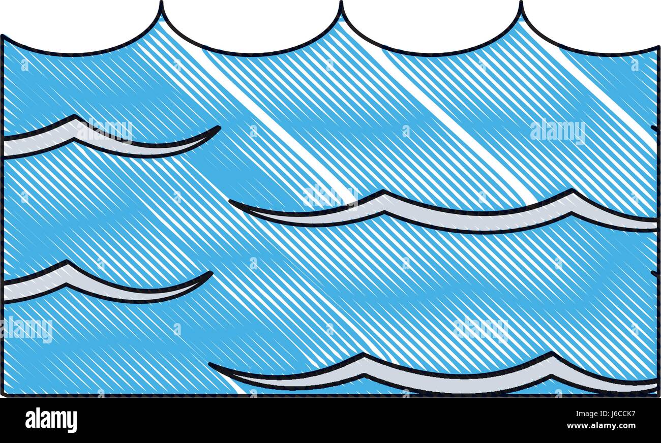 drawing water environment conservation energy save Stock Vector Image