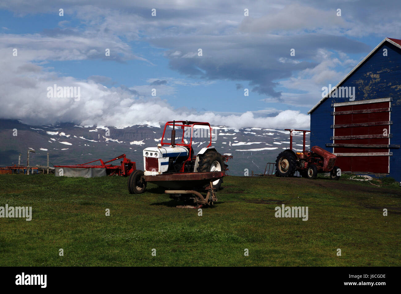 agriculture in iceland Stock Photo Alamy