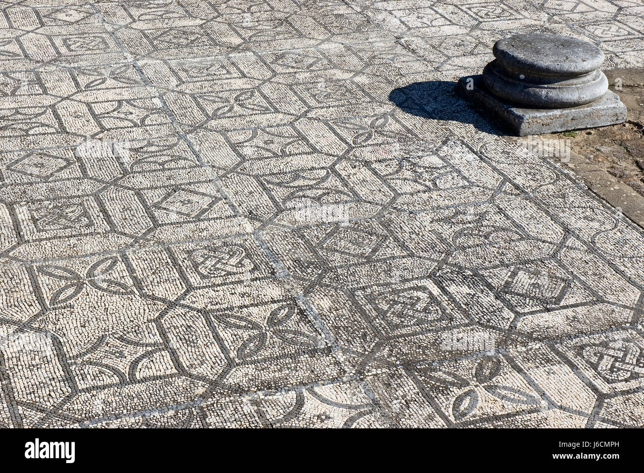 stone ruin roman tile archeology mosaics mosaic scene location site