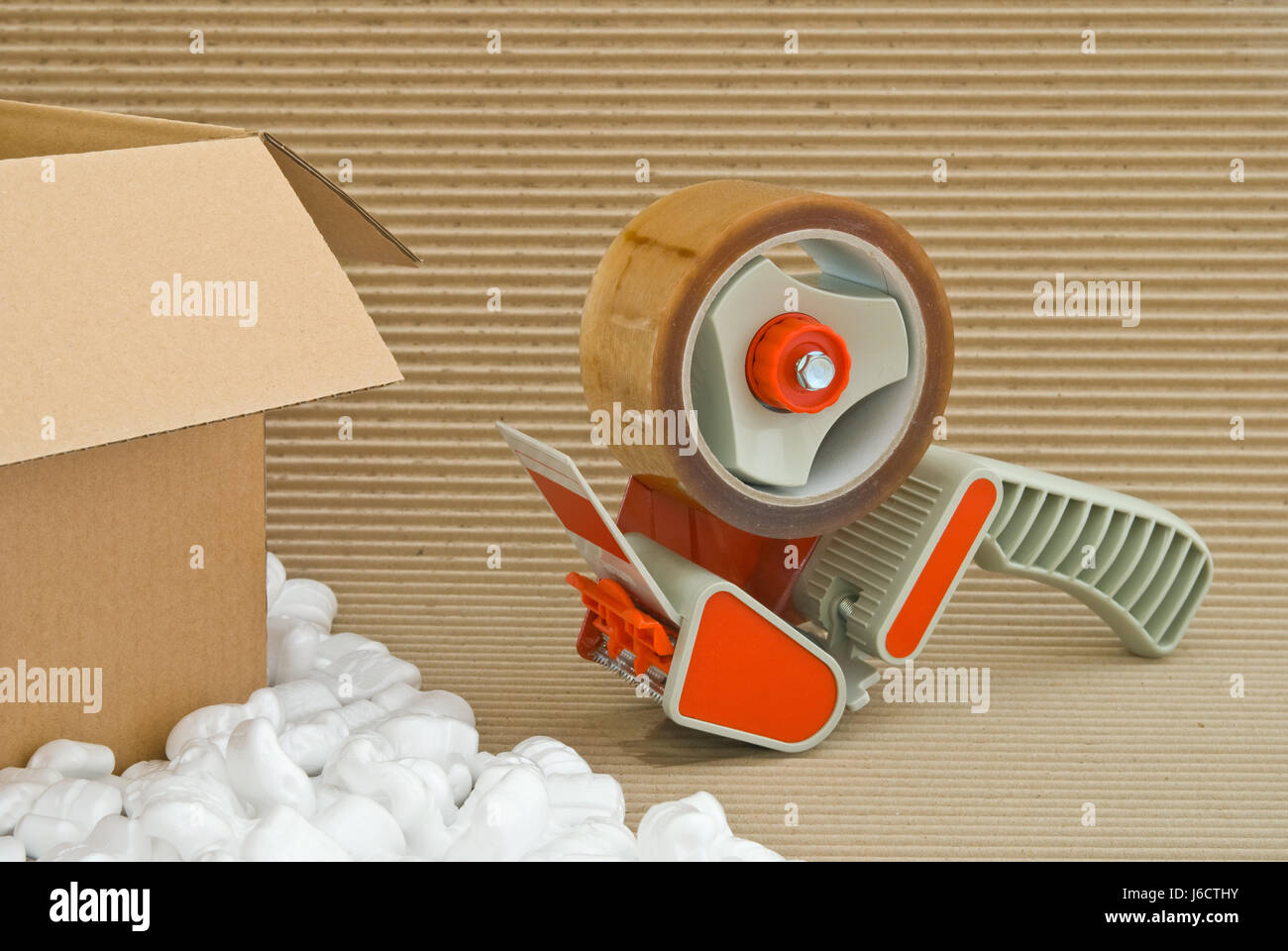 box gun firearm tape cardboard carton packing packaging board tools ...