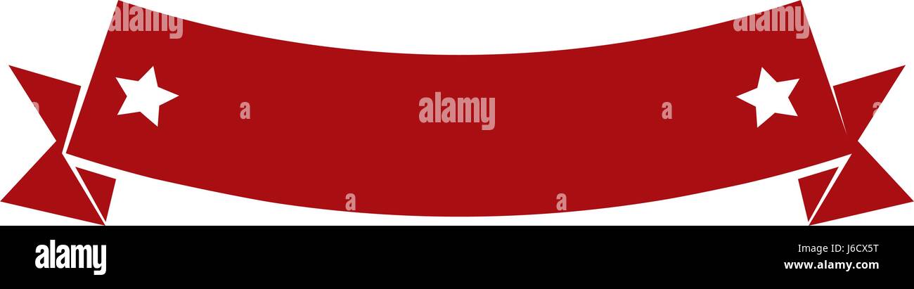 Ribbon banner isolated Stock Vector Image & Art - Alamy