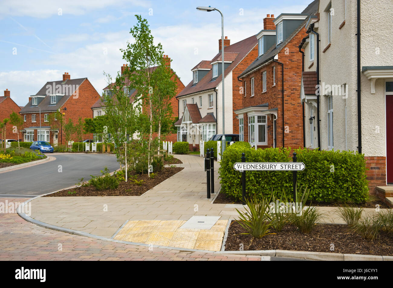 Loftus Garden Village housing development on brownfield former factory