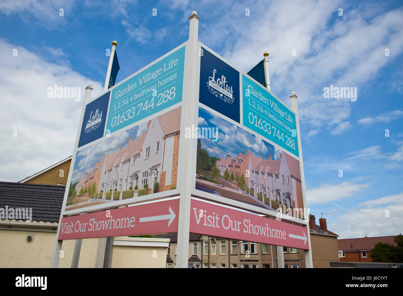 Loftus garden village hires stock photography and images Alamy