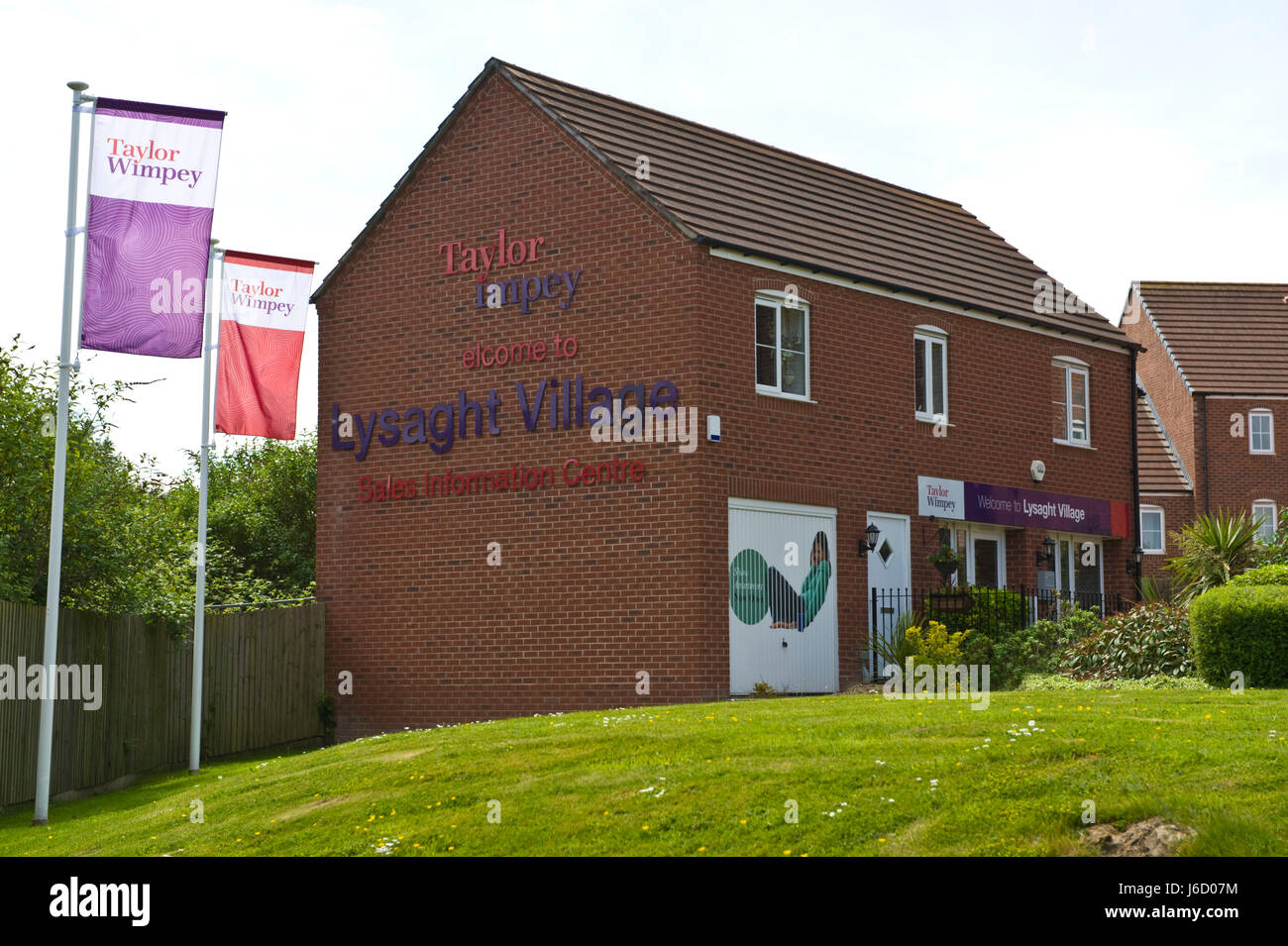 Taylor Wimpey Lysaght Village housing development on brownfield former