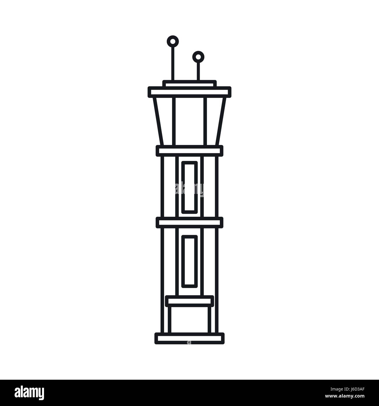 Air Traffic Control Tower Cut Out Stock Images & Pictures Alamy