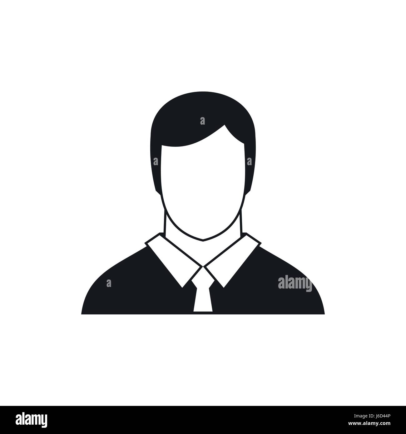 Manager icon in simple style Stock Vector Image & Art - Alamy