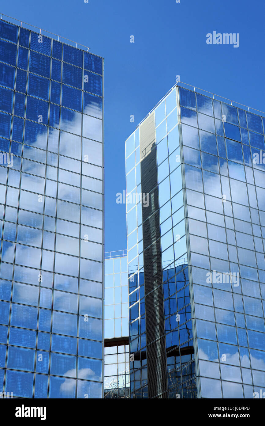 blue tower glass chalice tumbler office city town model design project