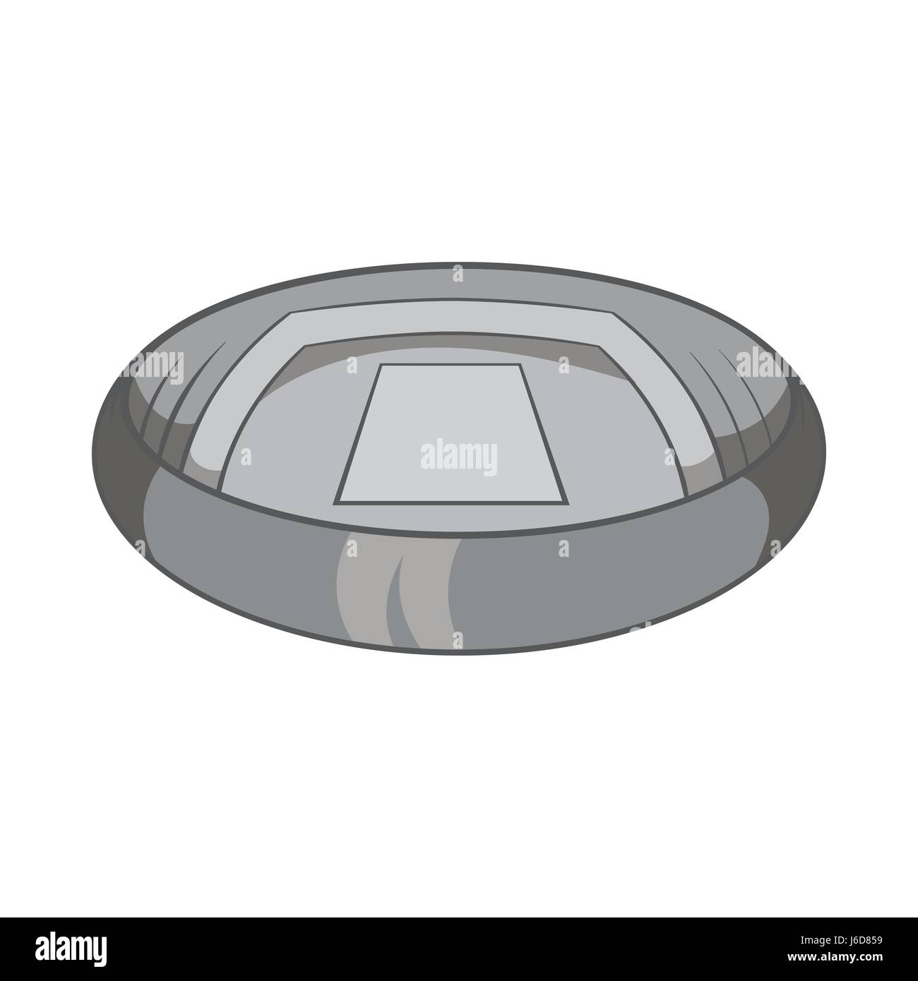 Round stadium icon, black monochrome style Stock Vector Image & Art - Alamy