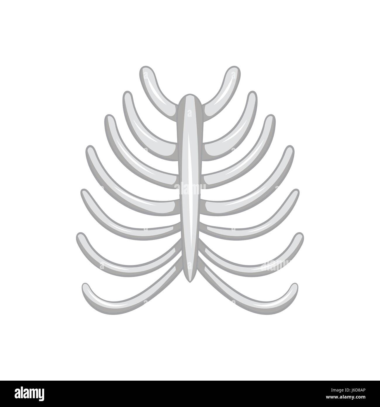 Ribs icon, black monochrome style Stock Vector Image & Art - Alamy