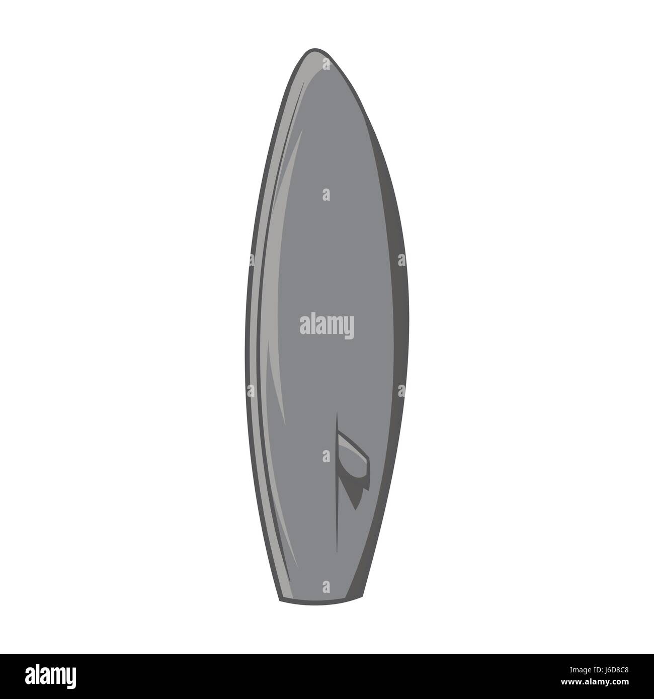 Surfboard icon, black monochrome style Stock Vector Image & Art - Alamy