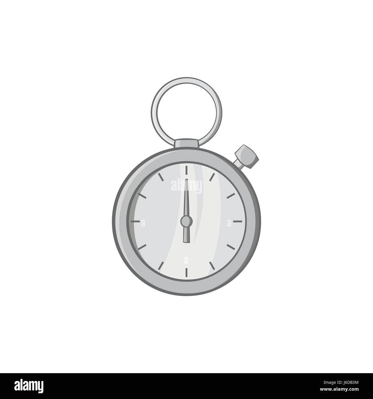 Stopwatch icon, black monochrome style Stock Vector Image & Art - Alamy