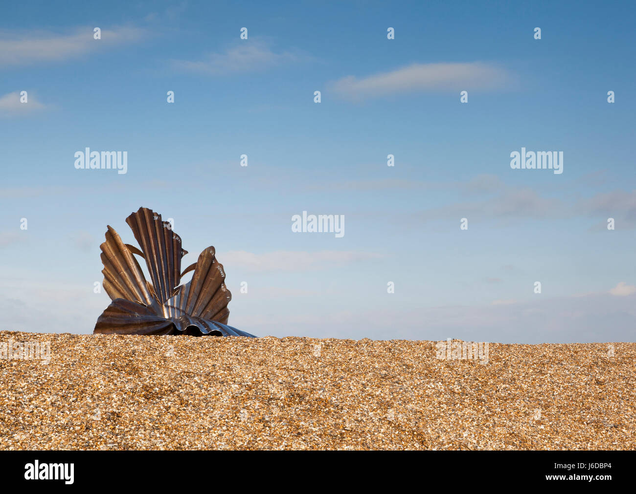 Shell Sculpture, Aldeborough,Suffolk, UK Stock Photo