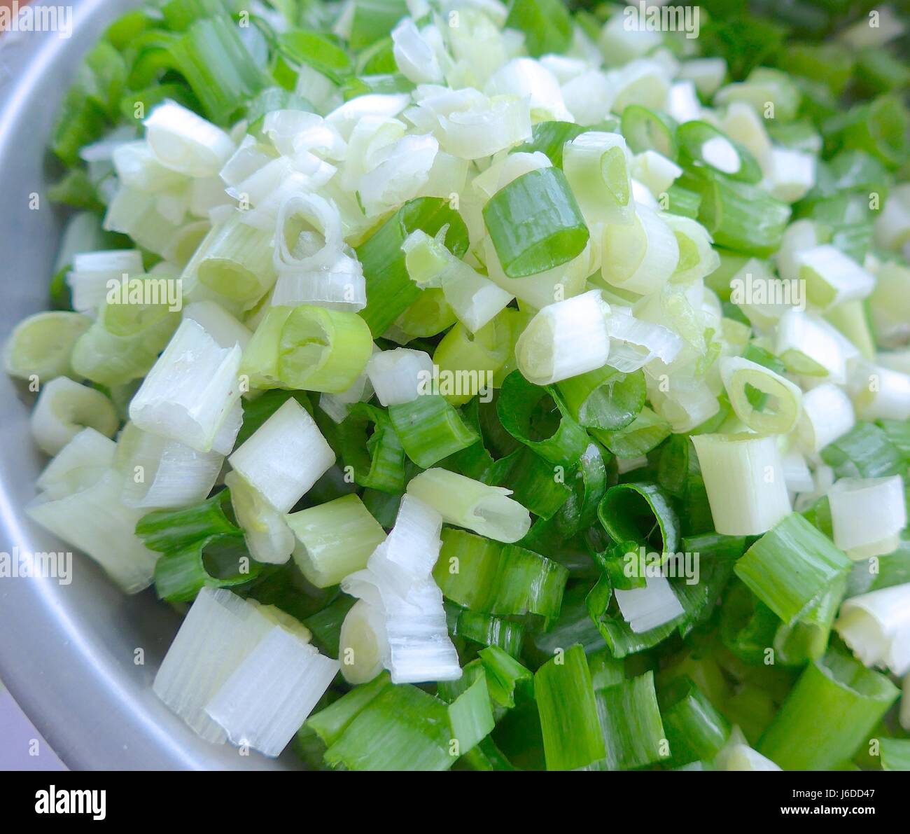 Spring onion chopped isolated hi-res stock photography and images - Alamy