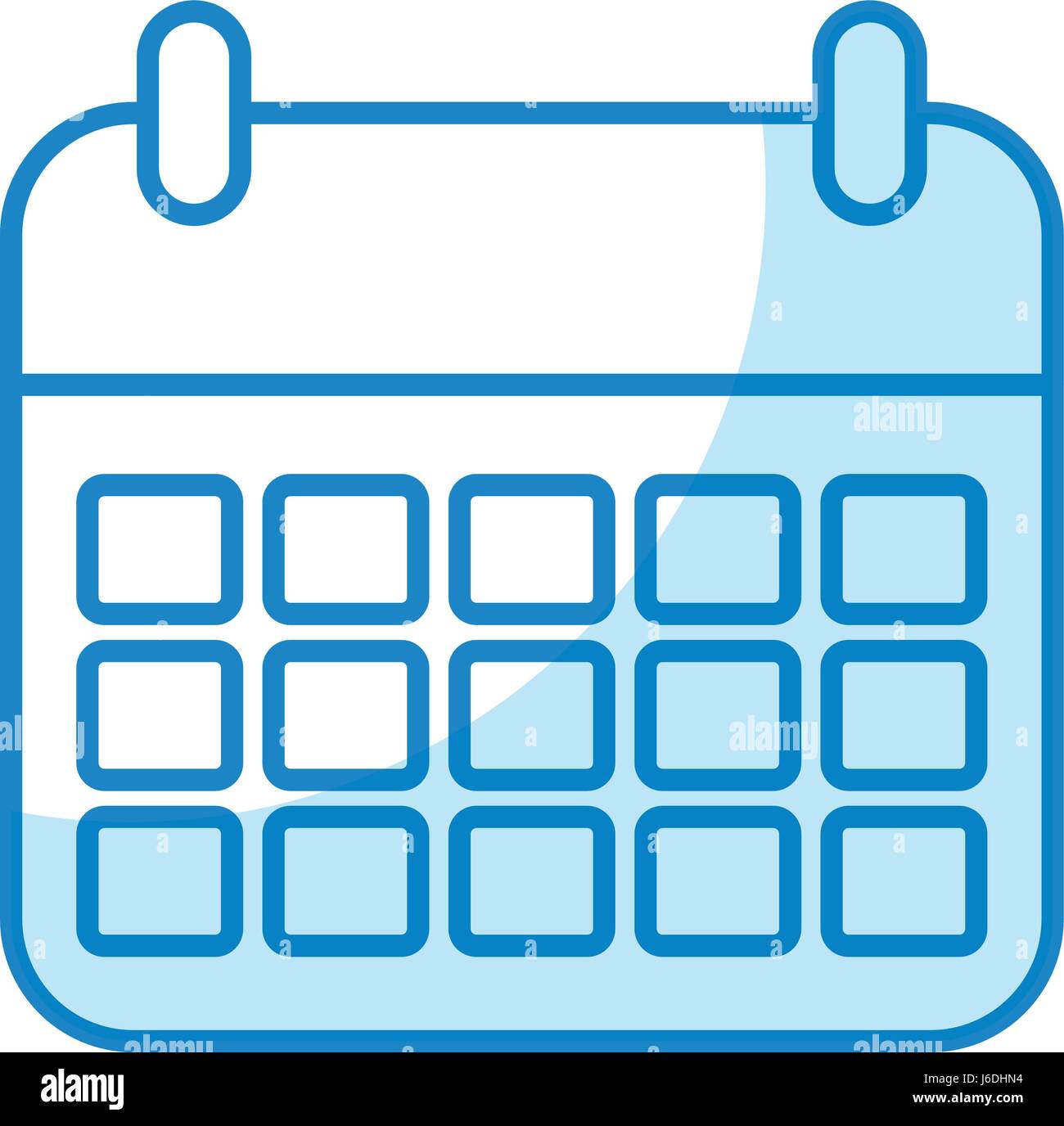 calendar icon in trendy flat style Stock Vector Image & Art - Alamy