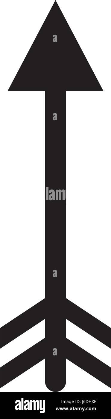 arrow icon in a trendy flat style Stock Vector Image & Art - Alamy