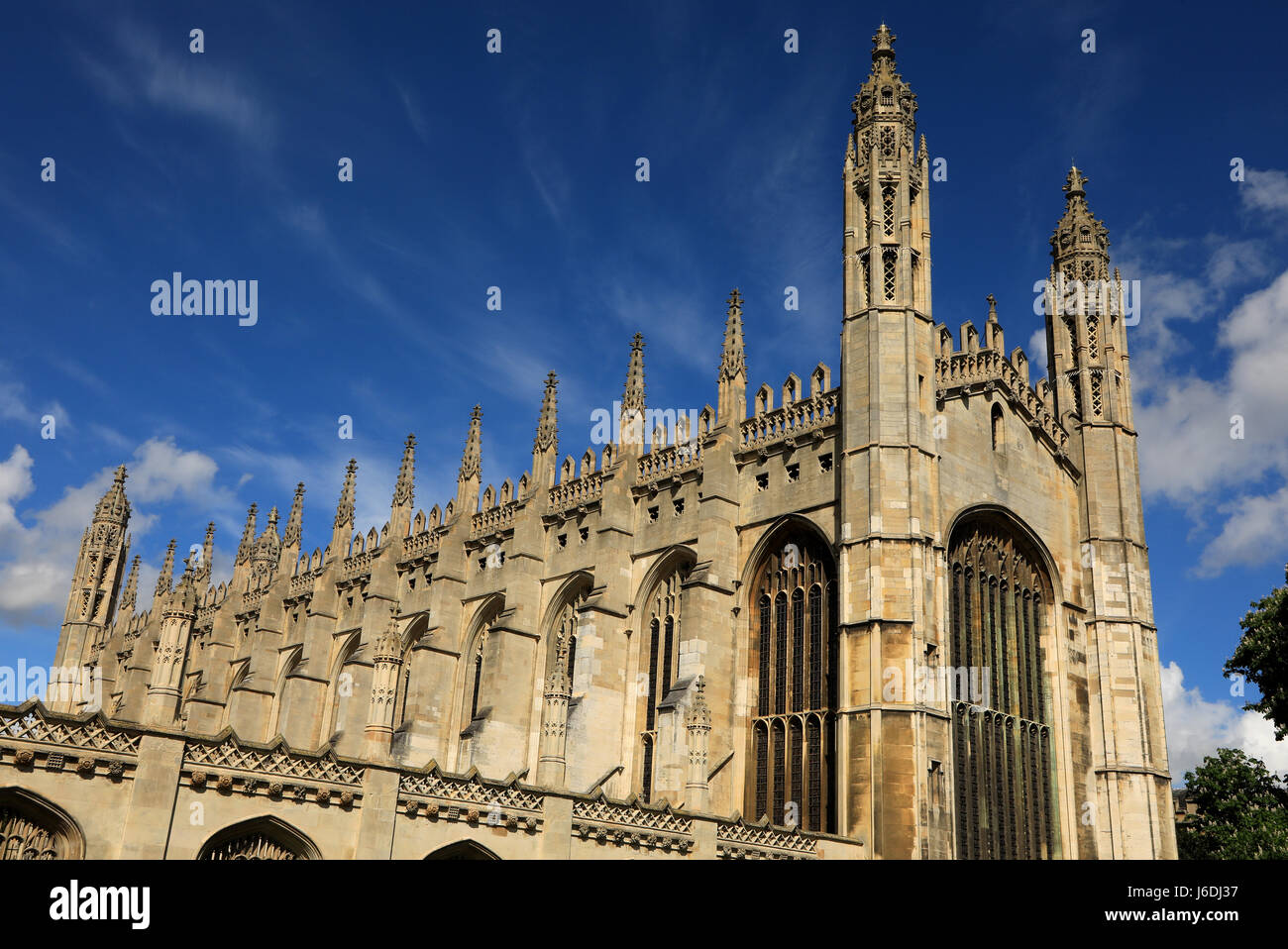 Kings College Chapel Cambridge Stock Photo