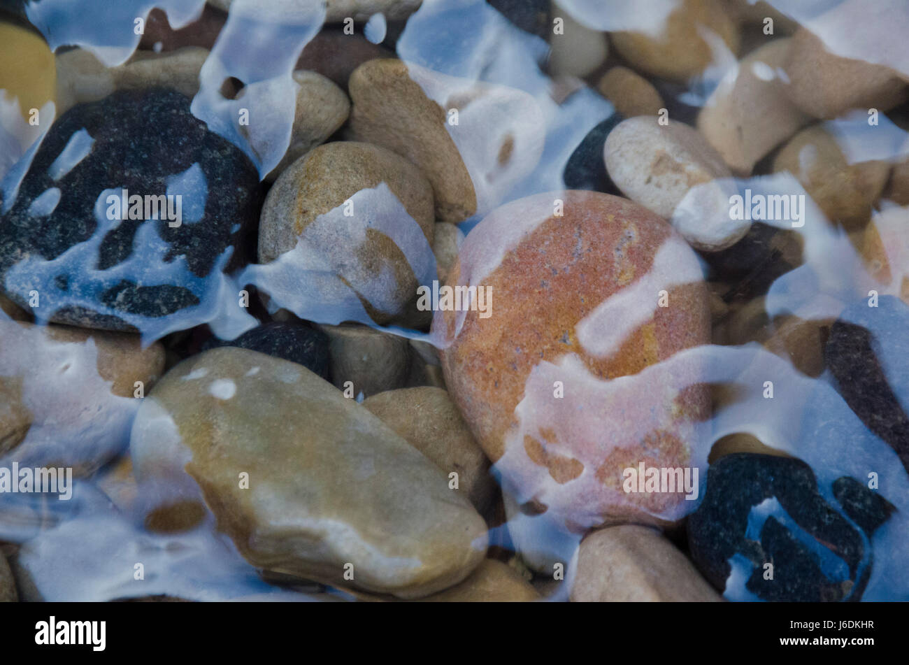 rocks in a river Stock Photo - Alamy