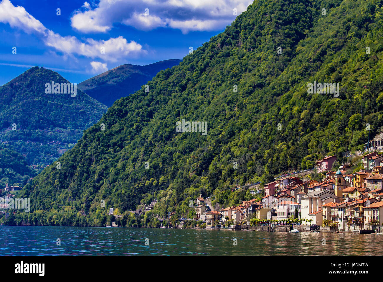 View at Colonno at Lake Como,Italy Stock Photo - Alamy