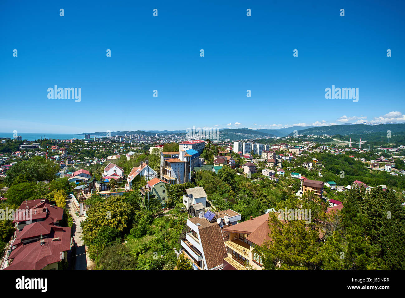 Aerial view of Sochi. Russia Stock Photo - Alamy