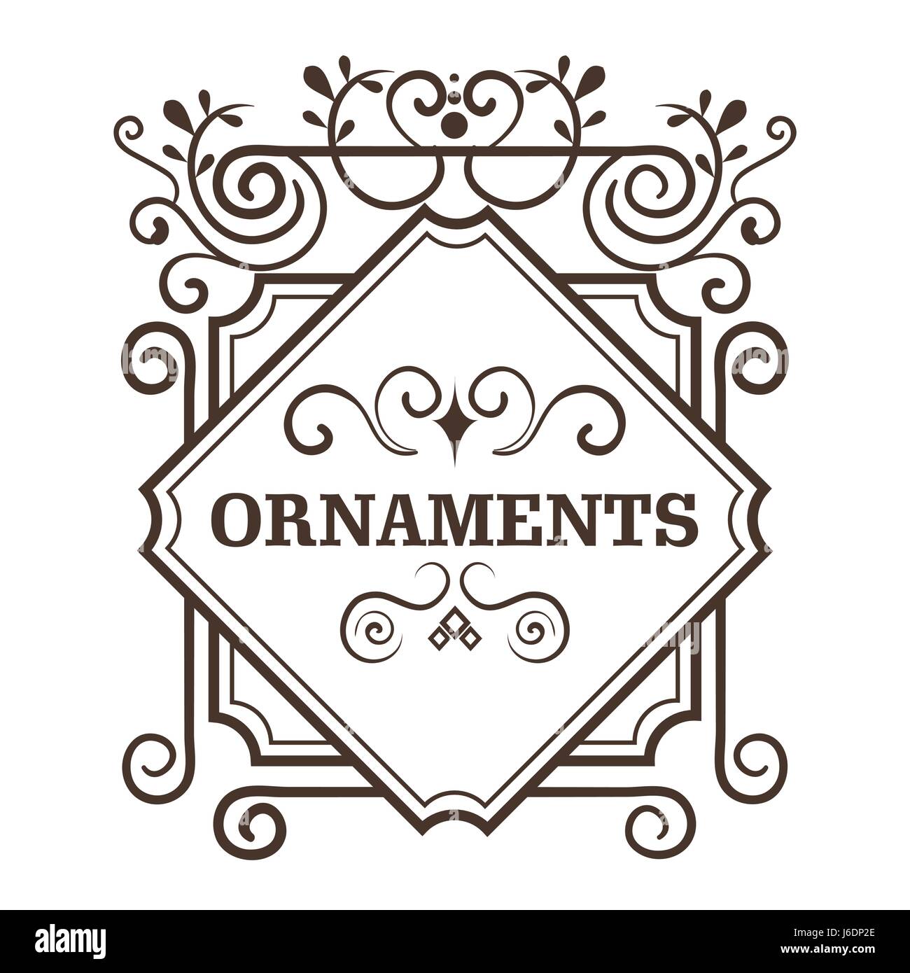 Ornamental frames design Stock Vector Image & Art - Alamy