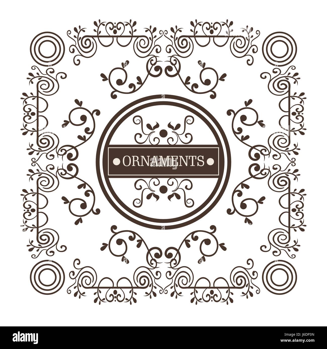 Ornamental frames design Stock Vector Image & Art - Alamy