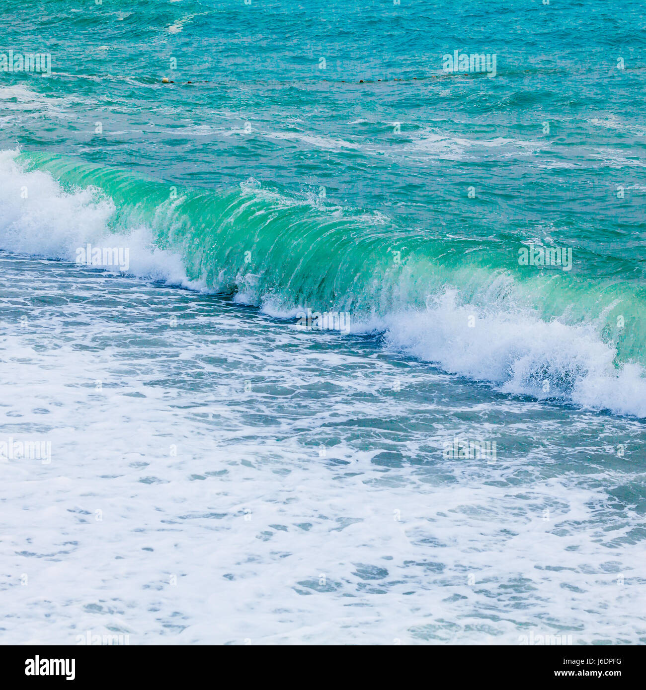Beautiful sea wave. ocean water background Stock Photo - Alamy