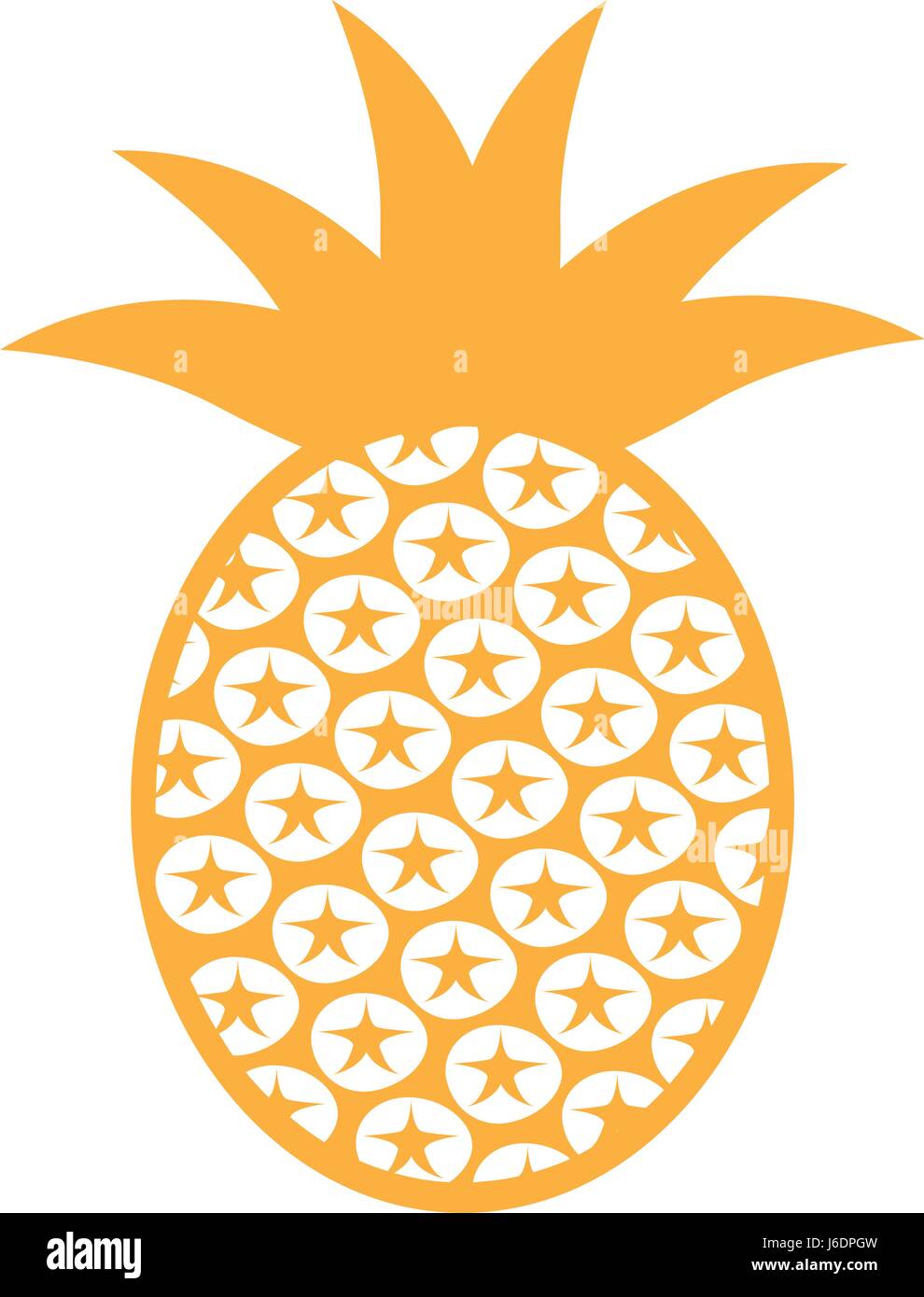 pineapple fresh fruit icon Stock Vector Image & Art - Alamy