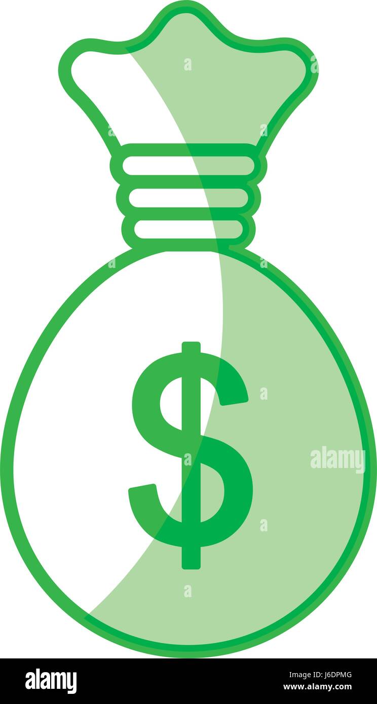 money bag isolated icon Stock Vector Image & Art - Alamy
