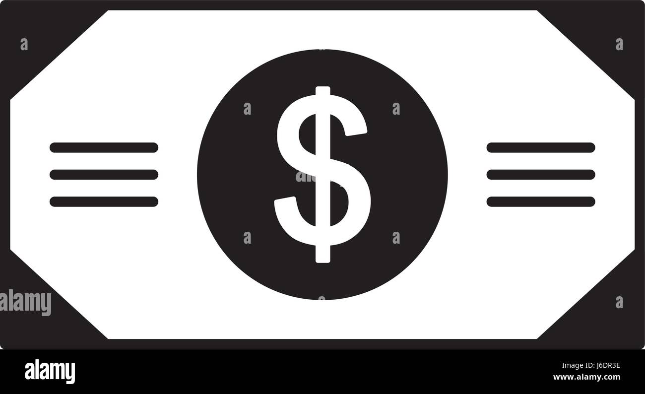 bill money dollar icon Stock Vector Image & Art - Alamy