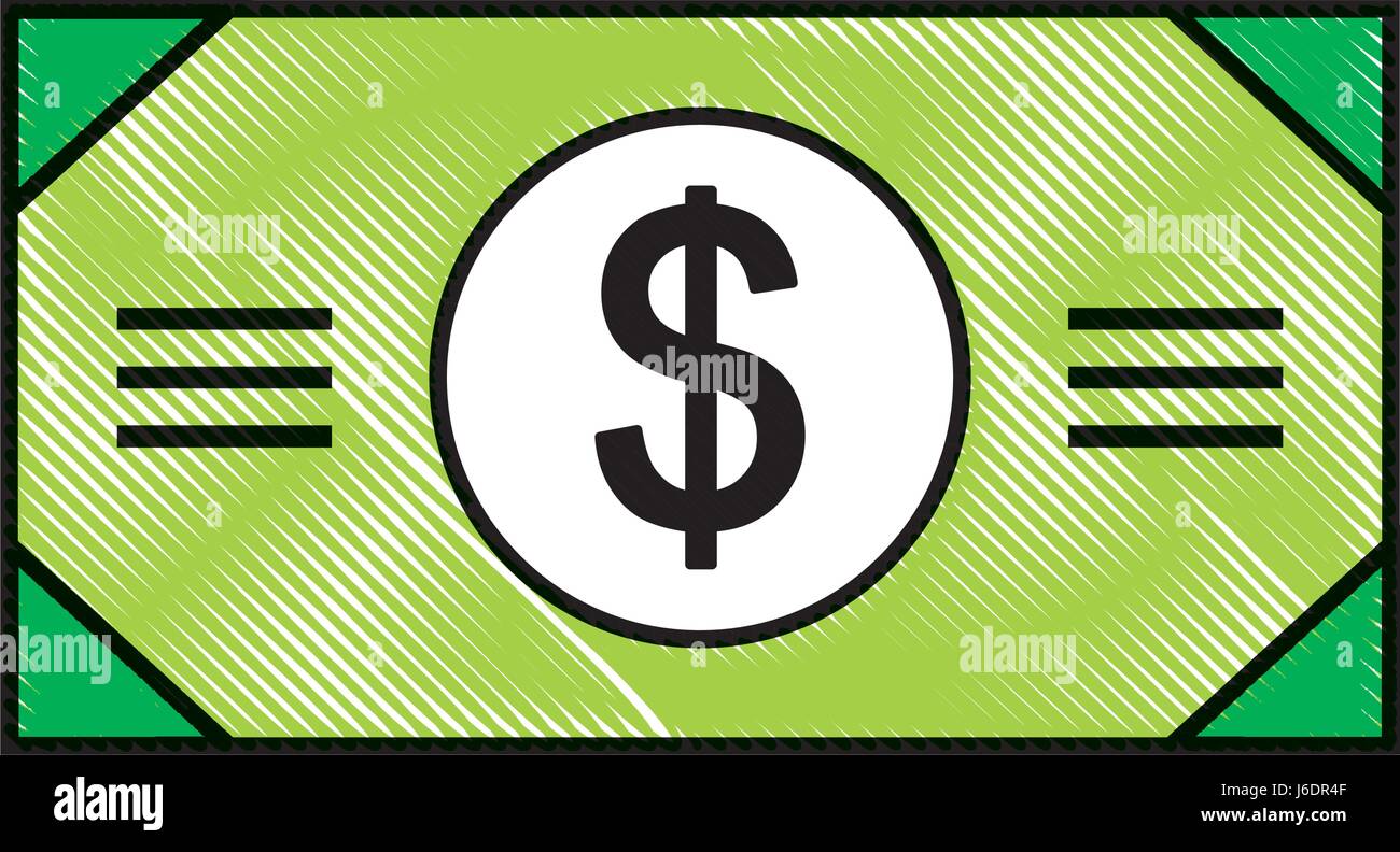 bill money dollar icon Stock Vector Image & Art - Alamy
