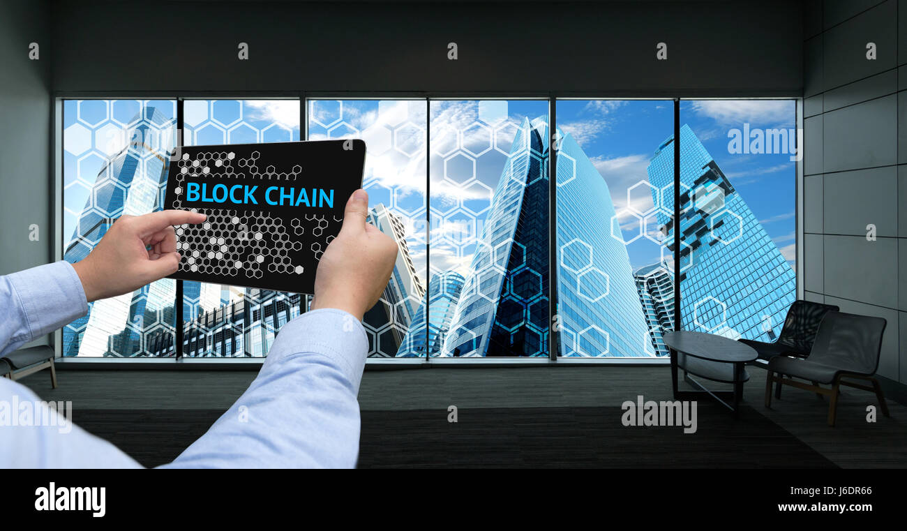 Blockchain distributed ledger technology bitcoin hi-res stock photography  and images - Page 3 - Alamy