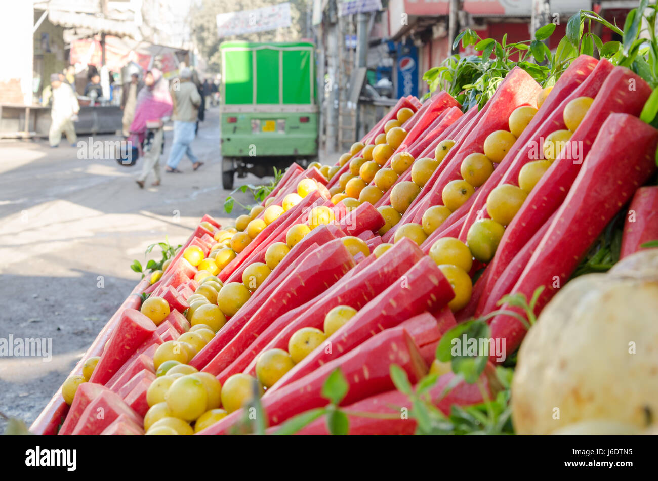 The Famous Food Street, Lahore, Punjab, Pakistan Stock Photo - Alamy