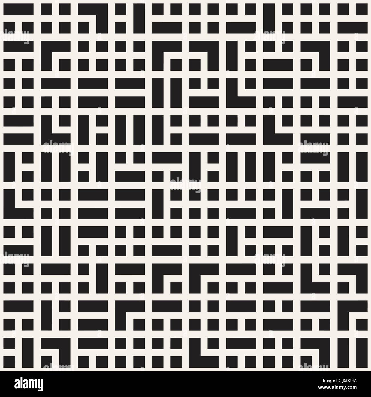 Vector seamless pattern. Mesh repeating texture. Linear grid with ...