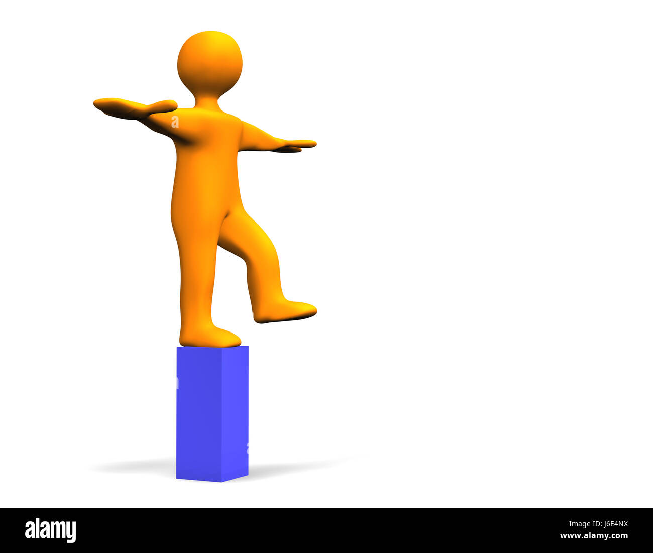 sport sports person balance equilibrium gymnastics yoga cartoon comic Stock  Photo - Alamy