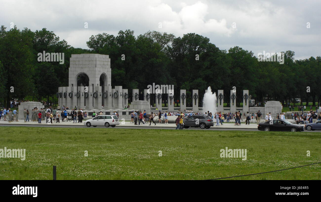 national monument usa america world war rampart memory states united world war Stock Photo