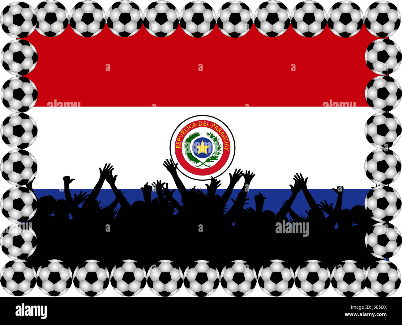 football national team paraguay Stock Photo Alamy