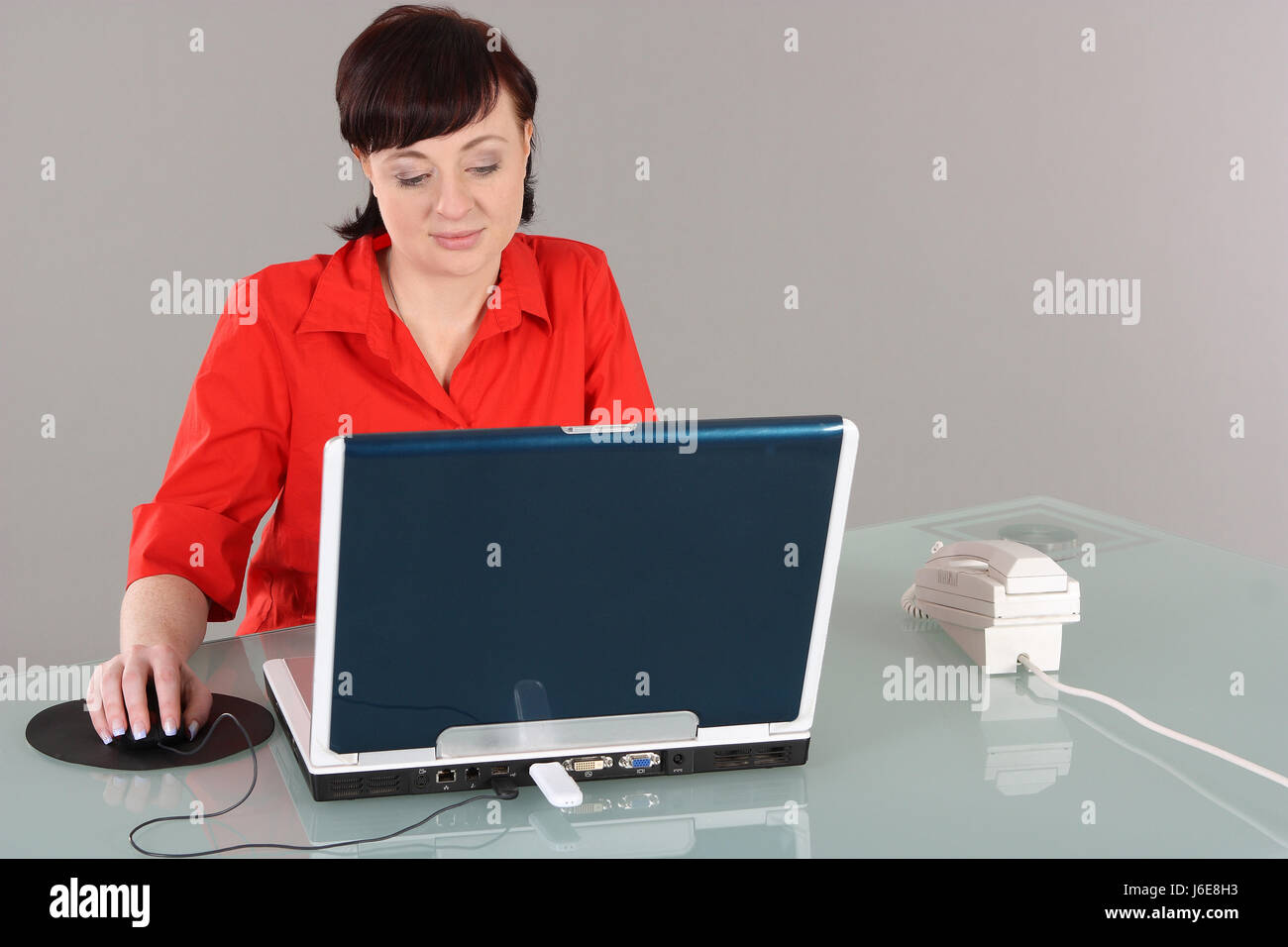 office laptop notebook computers computer secretary paperwork ...